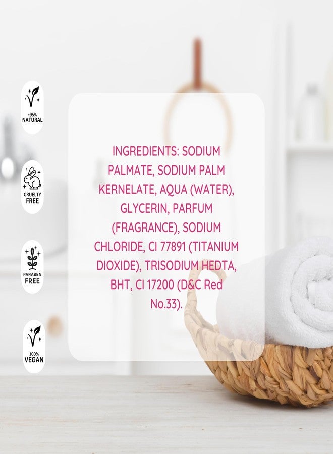 YOLY Rosehip Bar Soap (90 g, Pack of 4) - 95% Natural, Vegan-Friendly Moisturizing Soap for Silky Smooth Skin - Image 5