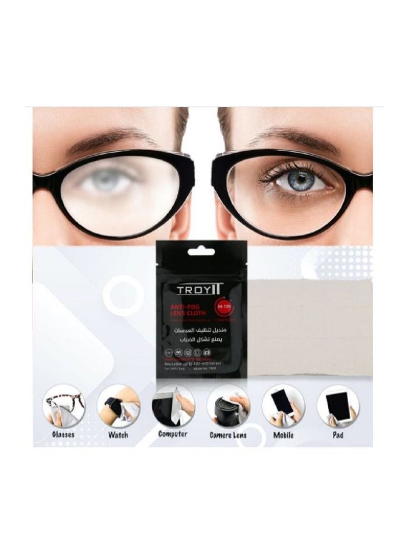 Troy - Troy Lens Cleaning Cloth Anti Fog Reusable  1 Pc - Image 1