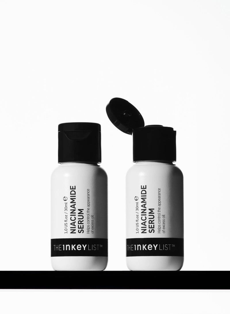 The INKEY List Niacinamide Serum Duo (Pack of 2) - Image 1