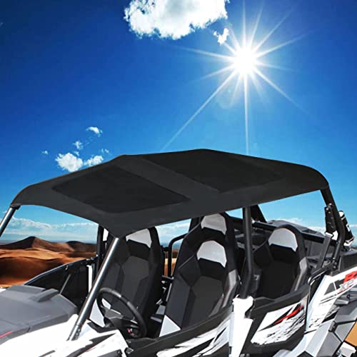 MFC Soft Canvas Roof Top Compatible with for 2014-2023 Polaris RZR 4 900 / XP 4 1000 / XP 4 Turbo 4 Seater Sunshade Soft Top Roof - Image 1