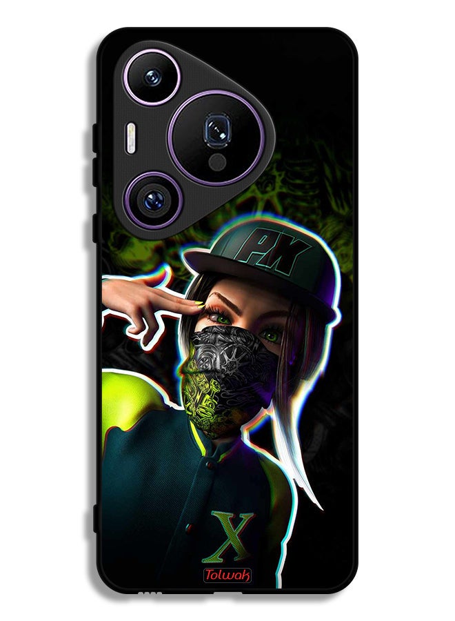 Tolwak Huawei Pura 70 Pro Protective Case Cover Girls Aesthetic Art - Image 1