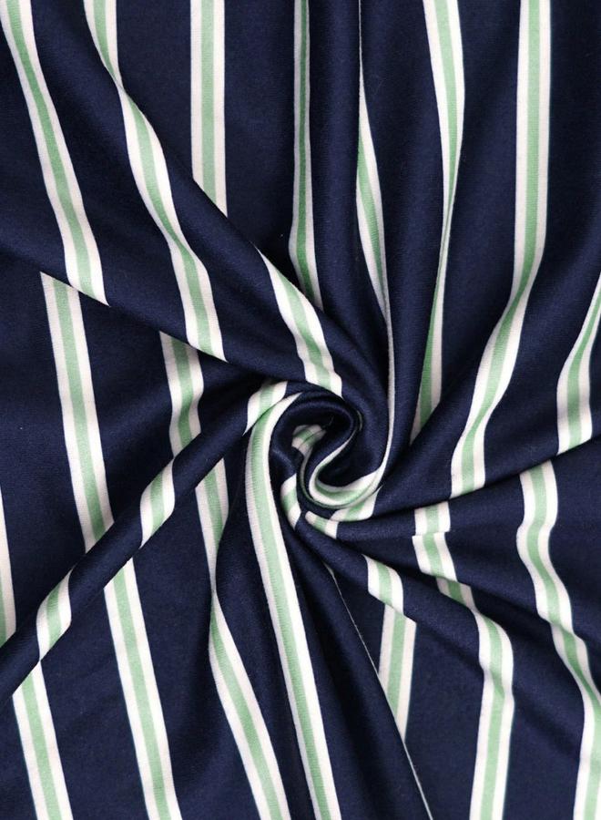 Take Two Striped T-Shirt and Shorts Co-Ords Set - Image 4