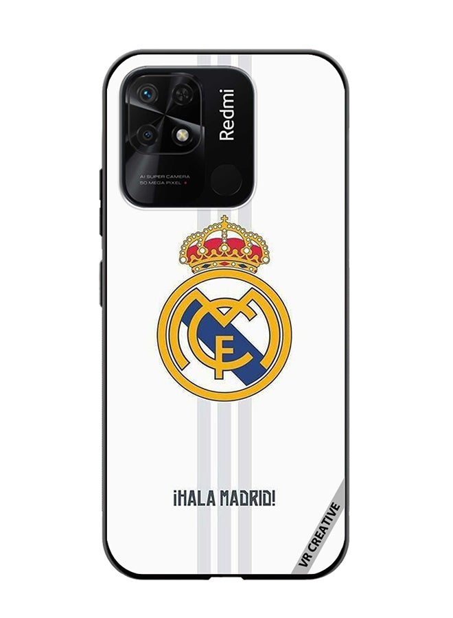 VR CREATIVE Protective Case Cover For Xiaomi Redmi 10C Madrid Design Multicolour - Image 1