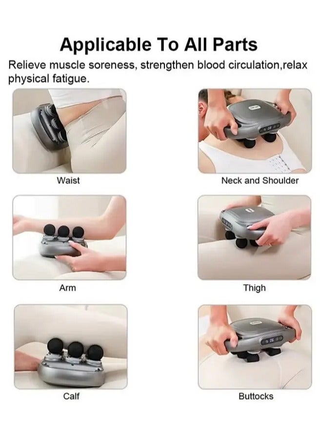 Generic Handheld Back Massager with Heat,Deep Tissue Percussion Massager  - Image 5