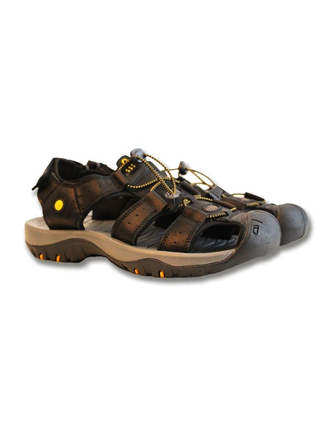 BOTELI Men's Size 40-45 Large Beach Sandals With Thick Sole For Increased Comfort And Outdoor Leisure Attributes - Image 1