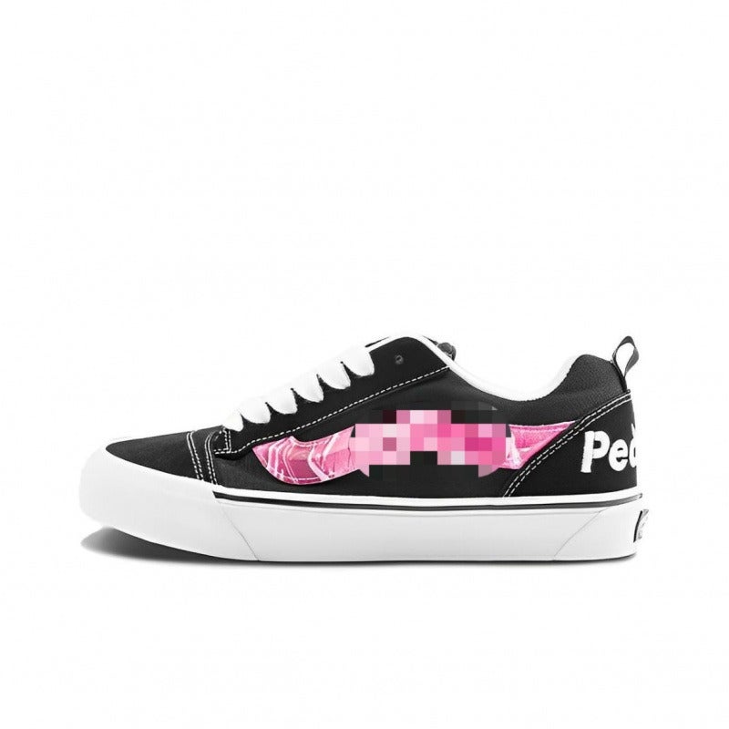 Unisex Chunky Sneakers Casual Thick Sole Lace-Up Shoes Fashion Comfortable Breathable Street Style