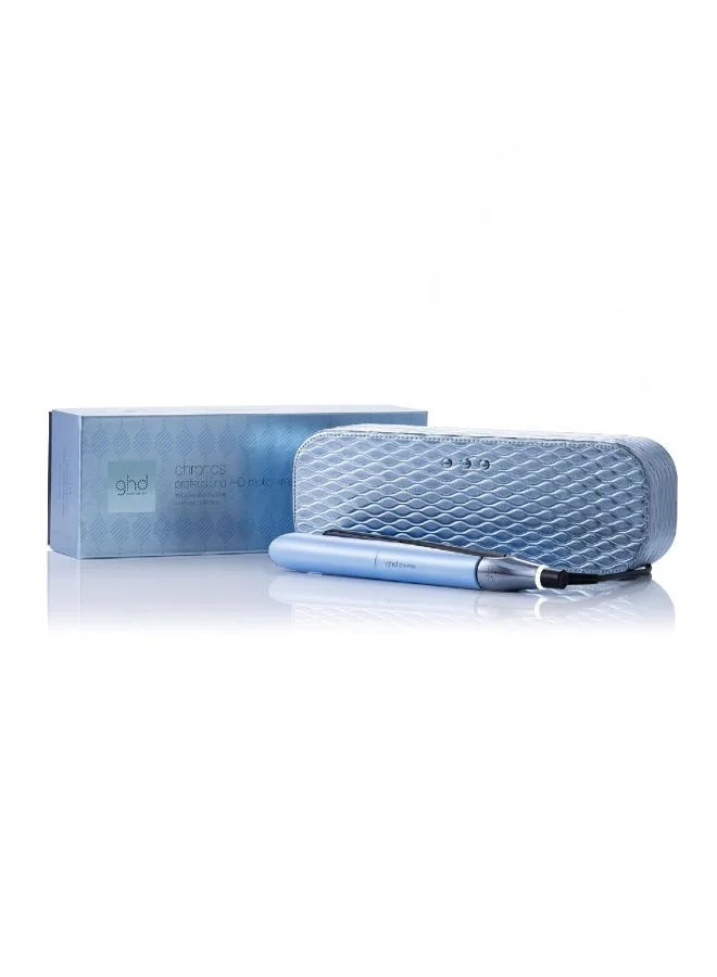 Ghd Brand ghd Chronos Styler 1" Hair Straightener | Holiday Limited Edition ICY Blue | 3X Faster, High-Definition Results That Last 24hrs | 85% More Shine, 2X Less Frizz & No Heat Damage