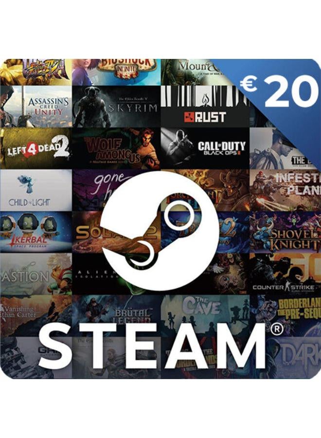 Generic Steam Wallet - Europe 20 Euro 