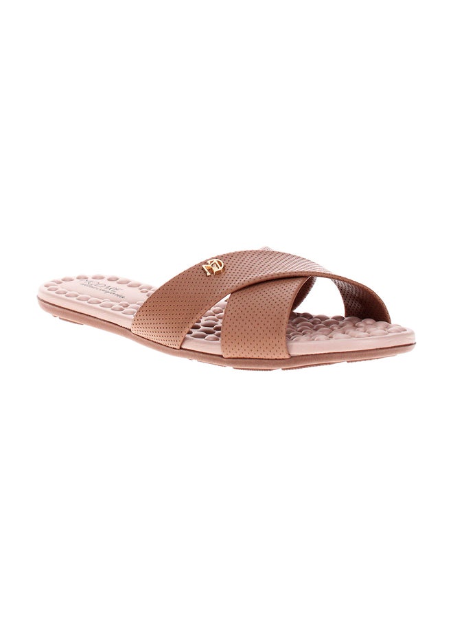 Beira Rio Solid Slip-On Comfort Sandals - Image 5
