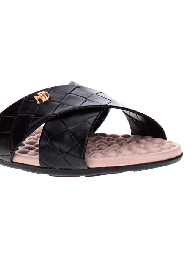 Beira Rio Solid Slip-On Comfort Sandals - Image 4