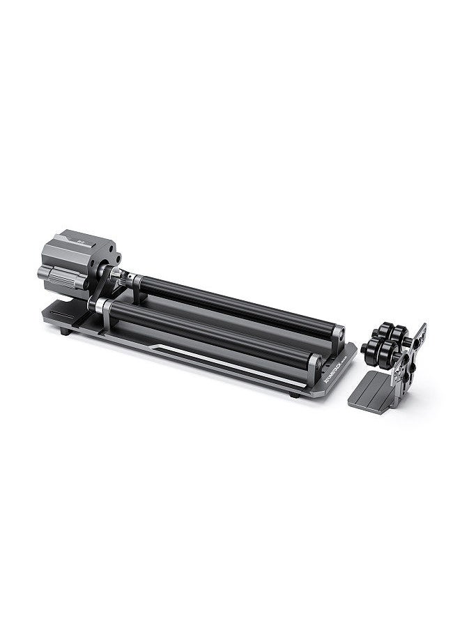 ATOMSTACK - Maker R1 Pro Multi-function Chuck and Roller Rotary with 3 Sets of Jaws Adjustable Diameter and Angle Support Carving and Engraving Rings Spherical object Cups with handles or irregular Items - Image 1