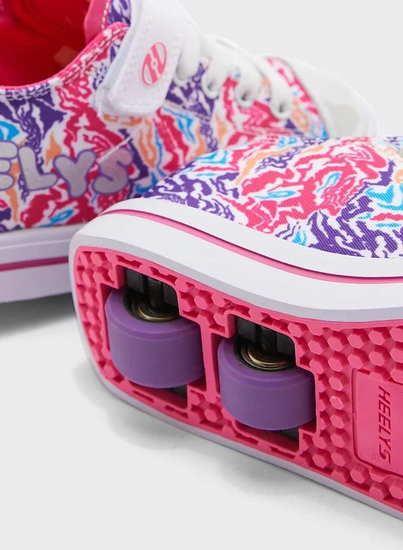 HEELYS Kids Low Top Lace Up Sneakers