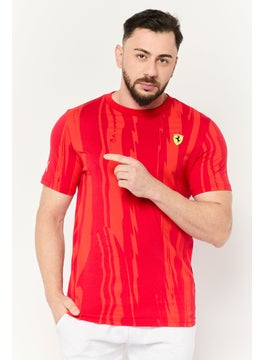 Men Sportswear Fit Short Sleeve Training T-Shirt, Red