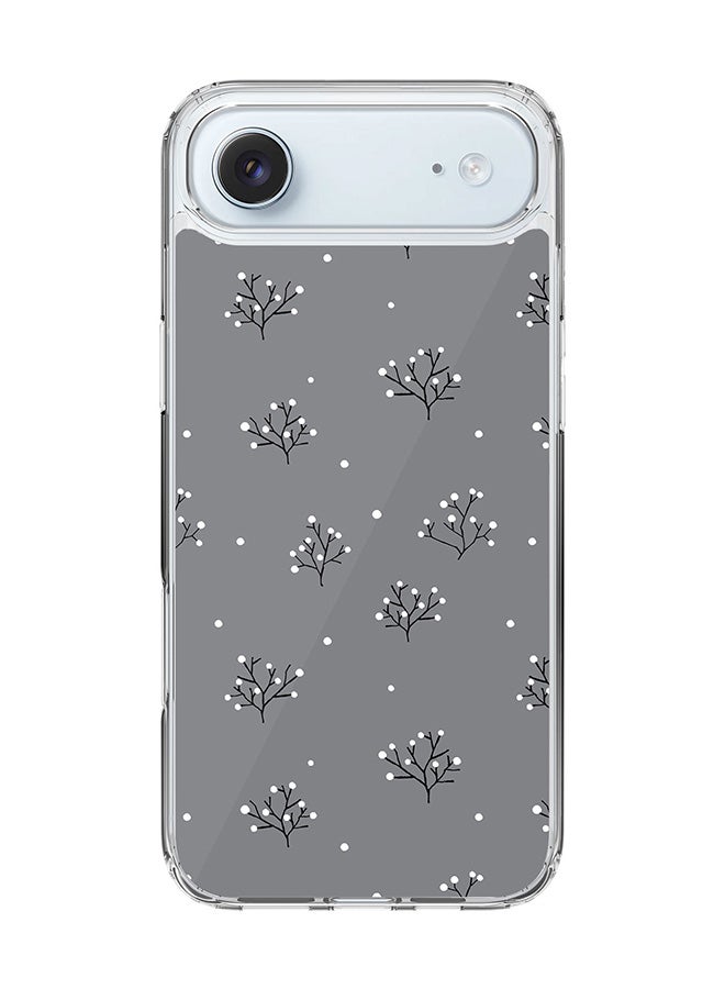 Classic Clear MagSafe Case for iPhone 17 Air , Hybrid Soft Case Flexible Edges Anti Drop TPU PC Gel Thin Transparent Cover [ Designed for iPhone 17 Air ] - Winter Splinter Full Print