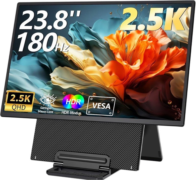 V2COM D1 23.8-Inch 2.5K QHD 180Hz IPS Portable Monitor - Image 1