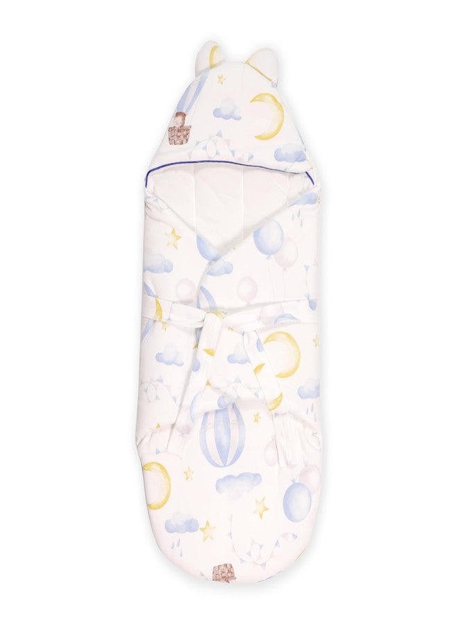 Kicks & Crawl Cloud Cuddles Carry Nest |Cotton Sleep nest for Infants & New Born Baby | Portable/Travel & Skin Friendly | 0-6 Months - Image 1