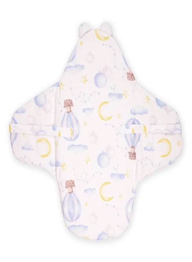 Kicks & Crawl Cloud Cuddles Carry Nest |Cotton Sleep nest for Infants & New Born Baby | Portable/Travel & Skin Friendly | 0-6 Months - Image 4