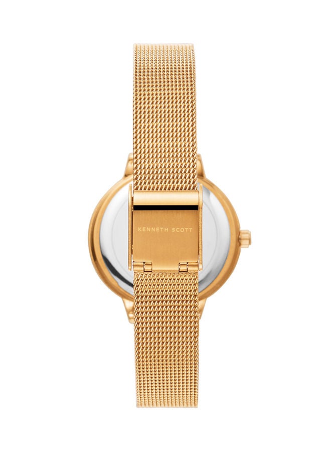 KENNETH SCOTT Stainless Steel Analog Wrist Watch K22519-RMKW - Image 3