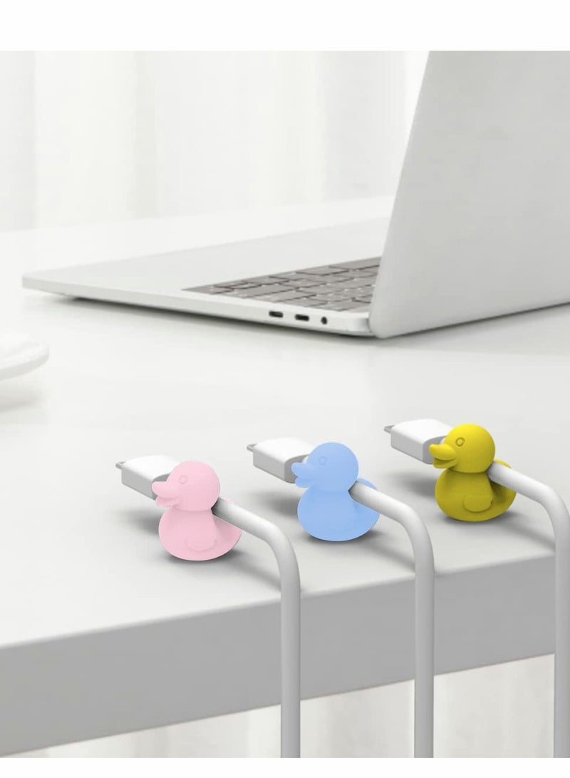 KASTWAVE Cable Clips, 6 Pcs Self-Adhesive Colorful Earphone Charge Cords Organizer - Image 4