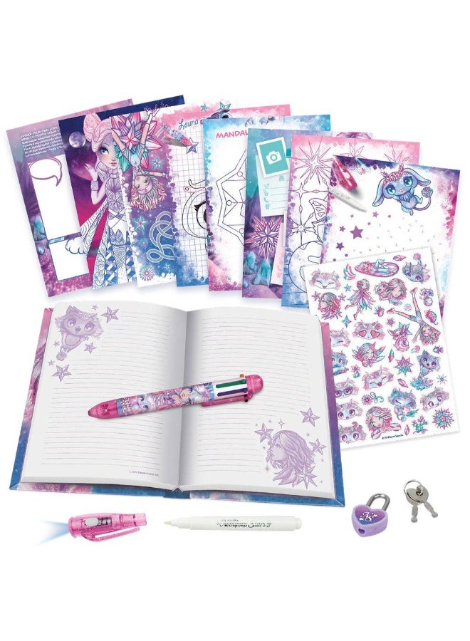 Nebulous Stars Estrelia Secret Diary Set with Magic Pen & Lock (216 Pages, Hardcover) - Image 2