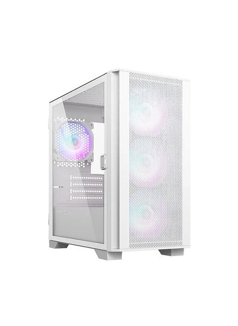 Montech Air 100 ARGB Micro-ATX Gaming Case - White