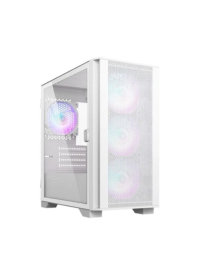 Montech Air 100 ARGB Micro-ATX Gaming Case - White