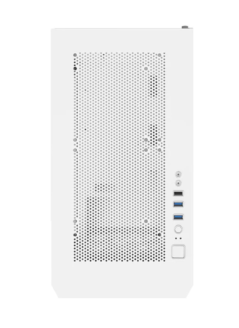 Montech Air 100 ARGB Micro-ATX Gaming Case - White