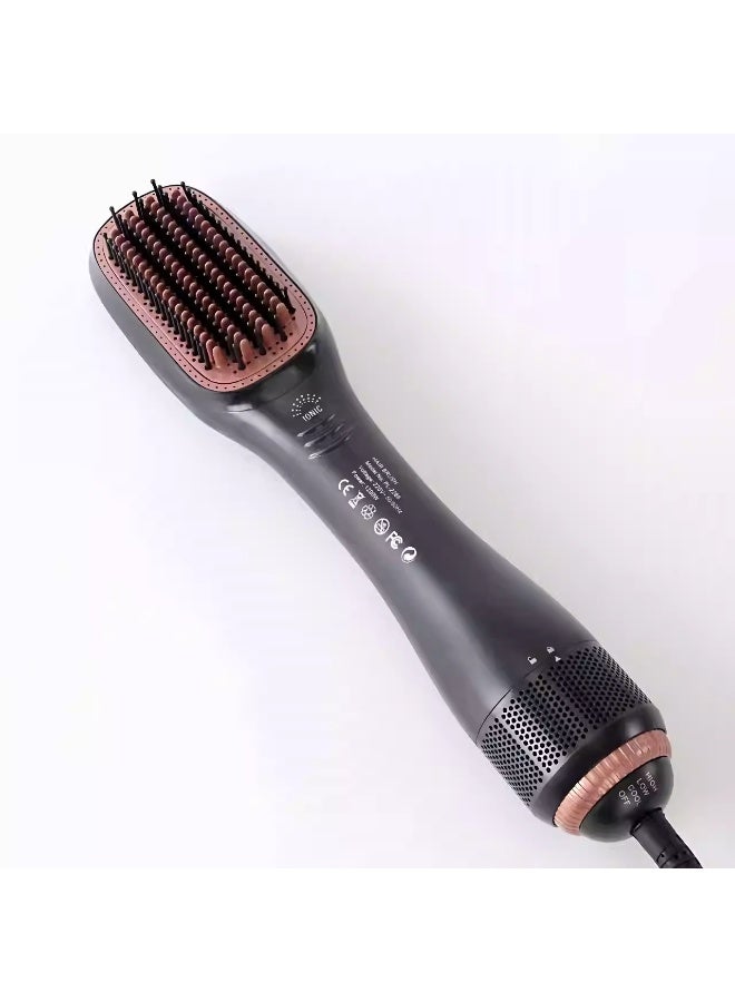 2 in 1 Hot Air Styling Comb, Electric Hair Styling Brush, Air Styling & Drying System, Multi Style Hair Styling Brush, Hair Dryer and Hair Straightener, 220-240V AND 1200W - Image 2
