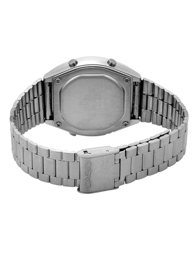 CASIO Unisex Stainless Steel Digital Watch B640WD-1A - 35 mm - Image 4