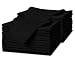Avalon Kitchen Black Cloth Napkins Bulk Pack of 24  100 Polyester Dinner Linen Napkins Cloth Washable  Reusable  Durable with Hemmed Edges  Ideal for Parties and Weddings 17x17 Inches - Image 2