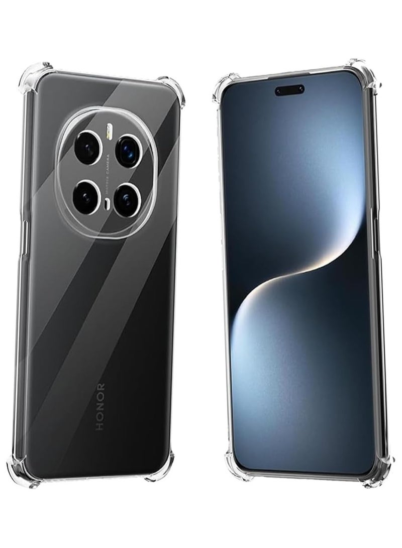 Clear Airbag Shockproof Phone Cover Case For Honor Magic7 Pro - Image 1