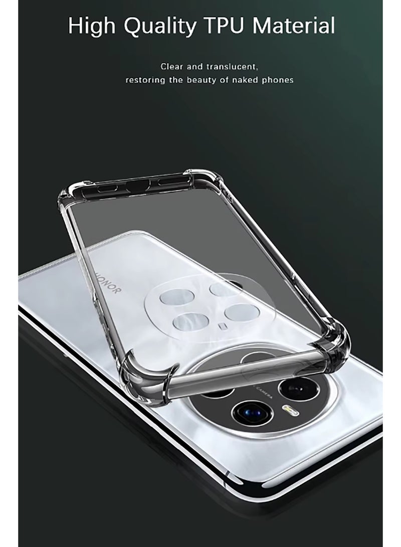 Clear Airbag Shockproof Phone Cover Case For Honor Magic7 Pro - Image 4