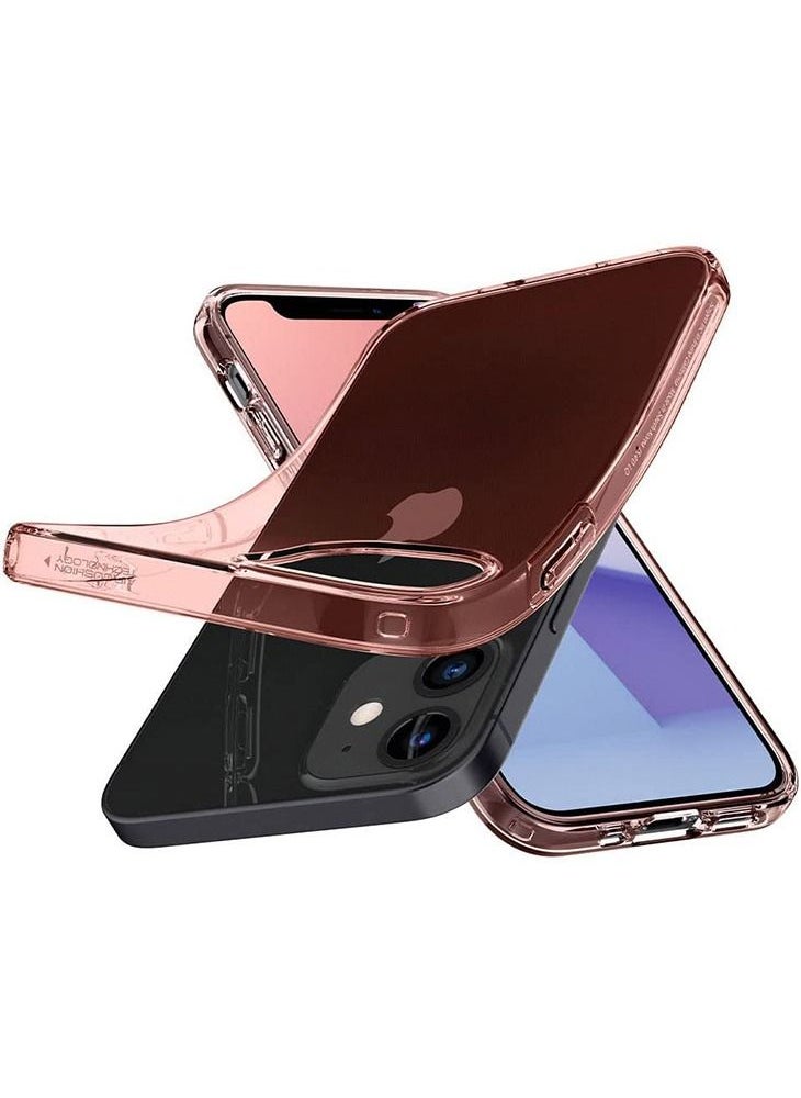 Spigen Crystal Flex for iPhone 12 Pro and iPhone 12 Case Cover - Rose Crystal  - Image 2