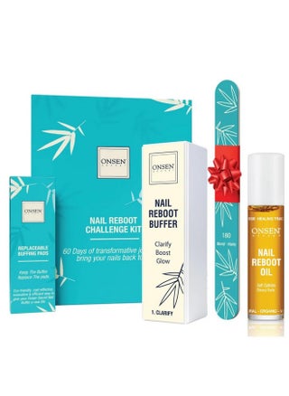 Japanese Nail File Buffer And Shine Kit Professional Nail File 3Way Nail Buffer Block W/Free Replacement Pads & Nail Strengthening Reboot Oil For Healthy Nails Nail Reboot Kit 1Pk - pzsku/Z045F0FEF6D56AF2939D7Z/45/_/1720010020/c0de46ad-d836-4214-a43c-a2b5ca6805b9