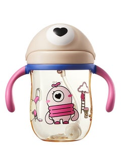 Babycare Kids Monster Water Sippy Cup - Pink - 240 Ml  - Image 1