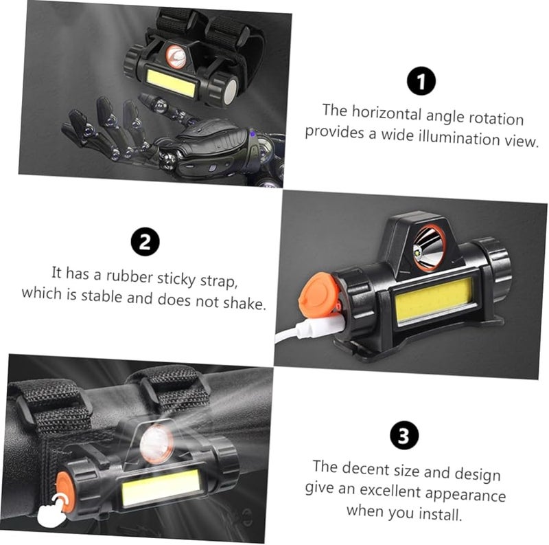 ضوء القبة LED القابل لإعادة الشحن عبر USB لسيارة Polaris ATV UTV، بار التدحرج، ضوء علوي عالي السطوع - Image 3