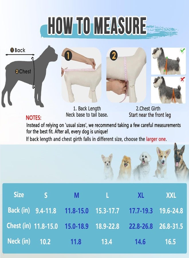 Lukovee Dogs Recovery Suit - Adjustable Dog Onesie for Female Male Dogs, Breathable Anti Licking Cone Alternative Surgery Pet Surgical Body Suit After Spay Abdominal Wounds Neuter (M, Gray) - Image 2