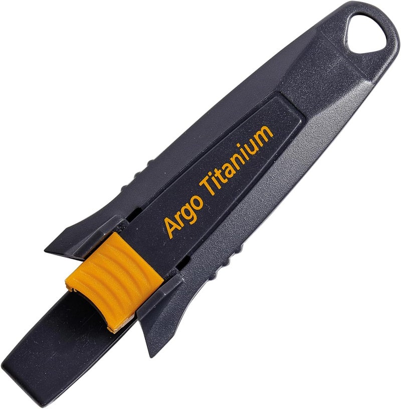 Mares سكين الغوص أرجو - شفرة 72 مم للغواصين الحرين وصيادي السمك | تشمل الغلاف والأشرطة المرنة - Image 3