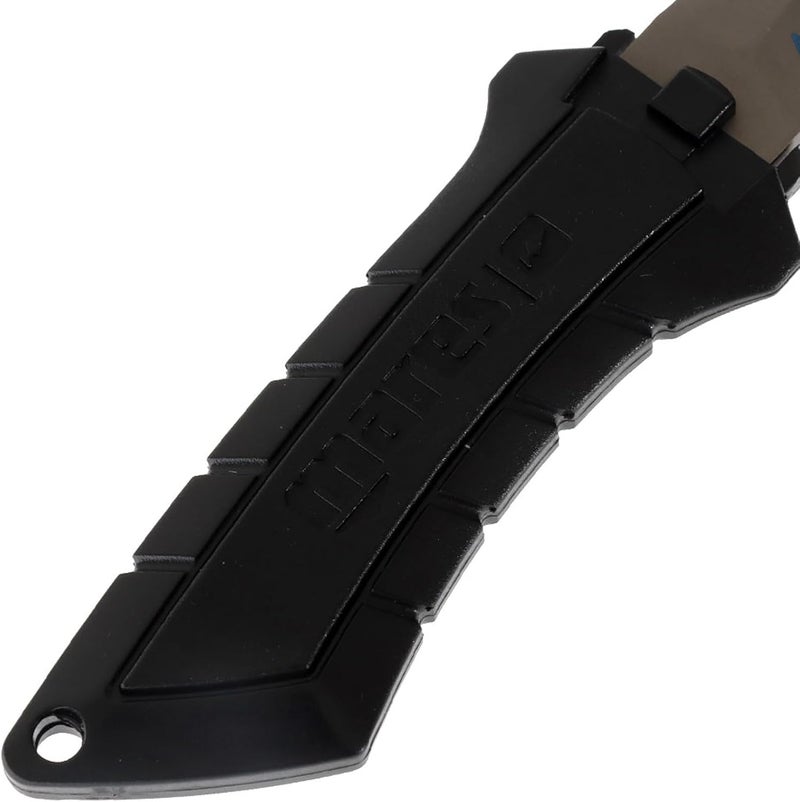 Mares سكين الغوص أرجو - شفرة 72 مم للغواصين الحرين وصيادي السمك | تشمل الغلاف والأشرطة المرنة - Image 5