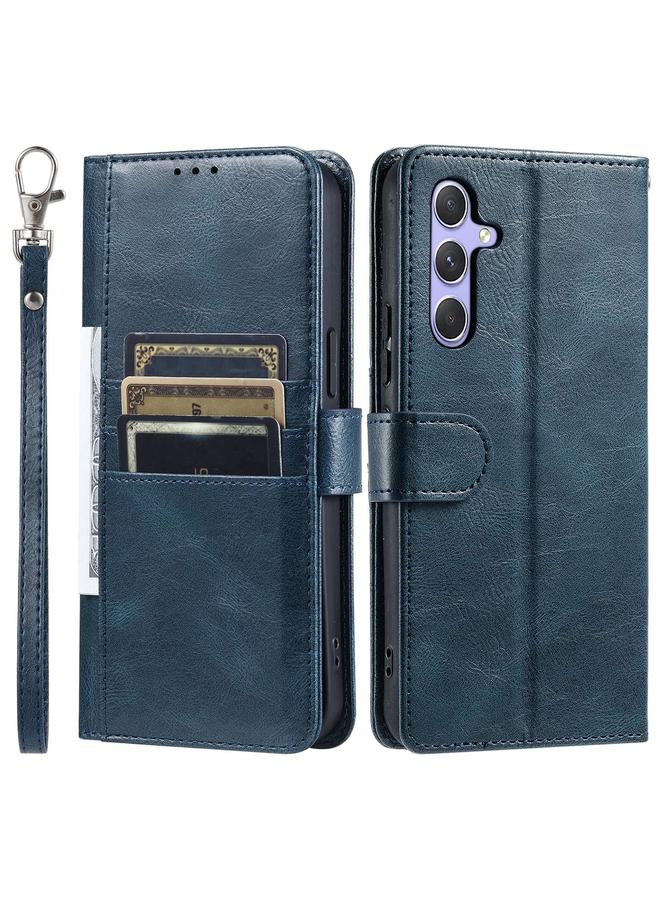 S-TOP Case For Samsung Galaxy S24 5G Simple 6-Card Wallet Leather Phone Case - Image 4