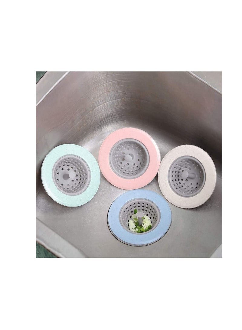 Y&D Kitchen Sink Strainer Stopper Kit, Silicone Drain & Stopper,Good Grips Large Wide for Sink, shower drain hair catcher, sink cover  - Image 1