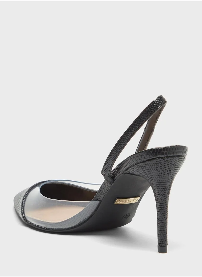 Celeste Pointed Toe High Heel Pumps
