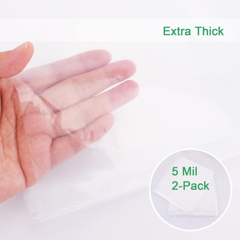 Lauliven 2-Pack Mattress Bag for Moving - Queen Size Mattress Storage Bag - 5 Mil Heavy Duty - Extra Thick Mattress Cover Protection - 60 x 104 Inch - Image 2