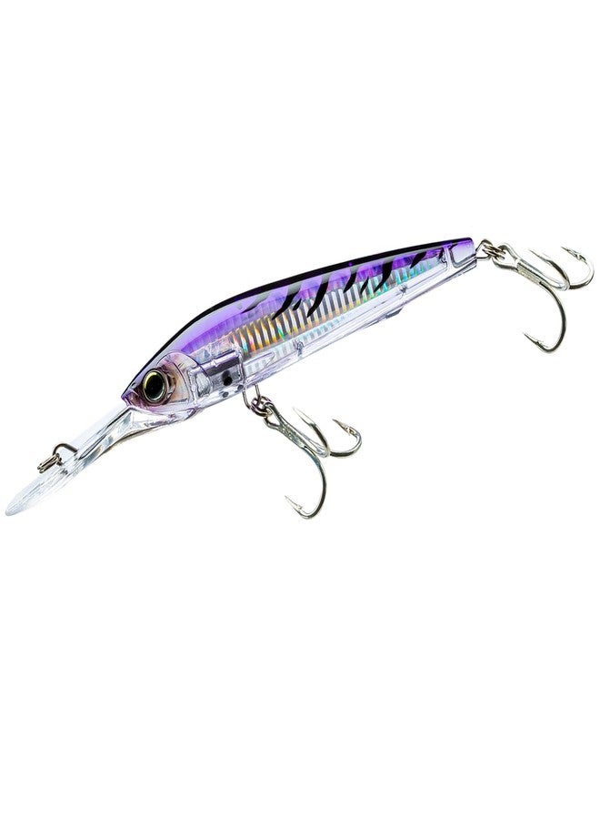DUEL Yo-Zuri R1165-CPBN 3D Magnum Deep Diver Floating Lure, Purple Mackerel - Image 1