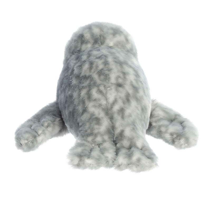 AuroraÂ® Adorable Mini Flopsieâ„¢ Harbor Seal Stuffed Animal - Mini Companions Ready for Playful Adventures - for Kids All Ages, Toddlers, Adults, and Families - Gray 8 Inches - Image 4