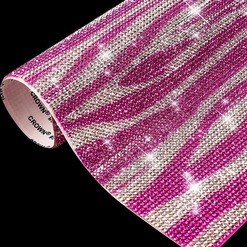 Tenare 12000 Pieces Rhinestones Sheets Self Adhesive 2 mm Bling Rhinestones Stickers DIY Craft Bedazzling Decoration Glitter Crystal Gem Diamond Decals for Car Phone Laptop94 x 79 InchRose Red