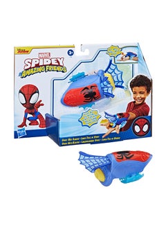 MARVEL Marvel Spidey And His Amazing Friends Spidey Web Slinger Wrist-Mounted Toy Fabric Web Extends And Retracts Easy To Use For Kids Ages 3 And Up  - Image 2