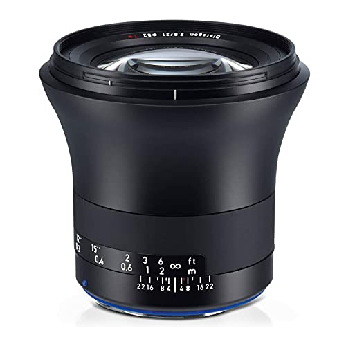 ZEISS Milvus ZE 2.8/21 Super Wide-Angle Camera Lens for Canon EF-Mount SLR/DSLR Cameras, Black - Image 1