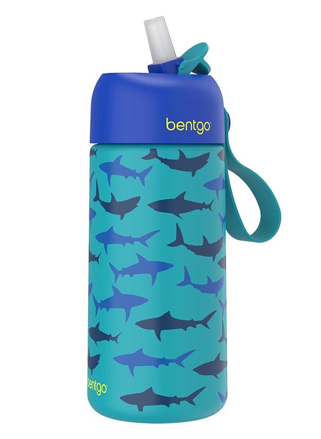 Bentgo Stainless Steel Insulated Watter Bottle 413 ml -  Shark - Image 1