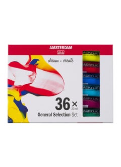 AMSTERDAM Royal TALENS AMSTERDAM Standard Acrylic Color, Set 36X20ML 